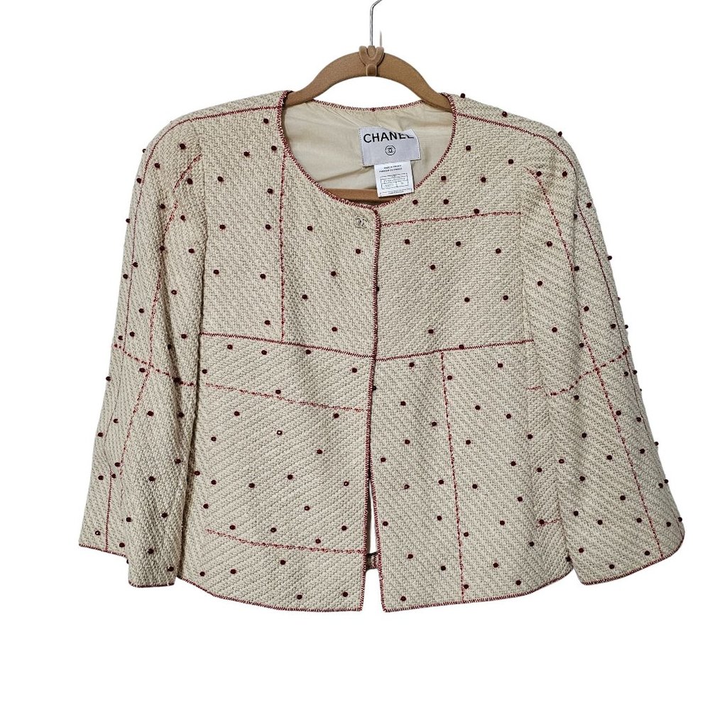 2000 Chanel Skirt Suit seen on Carrie Bradshaw Sex and the City - Size 36/38